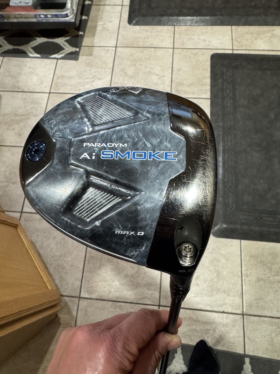 Callaway Paradym Ai Smoke Max D Driver - Forged Carbon, Used Golf Club