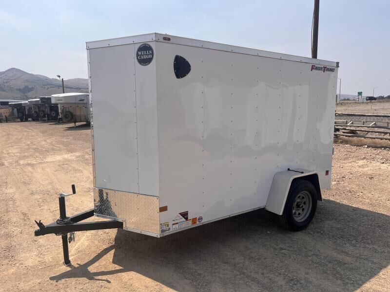 2026 Wells Cargo 5'x10' Cargo / Enclosed Trailer