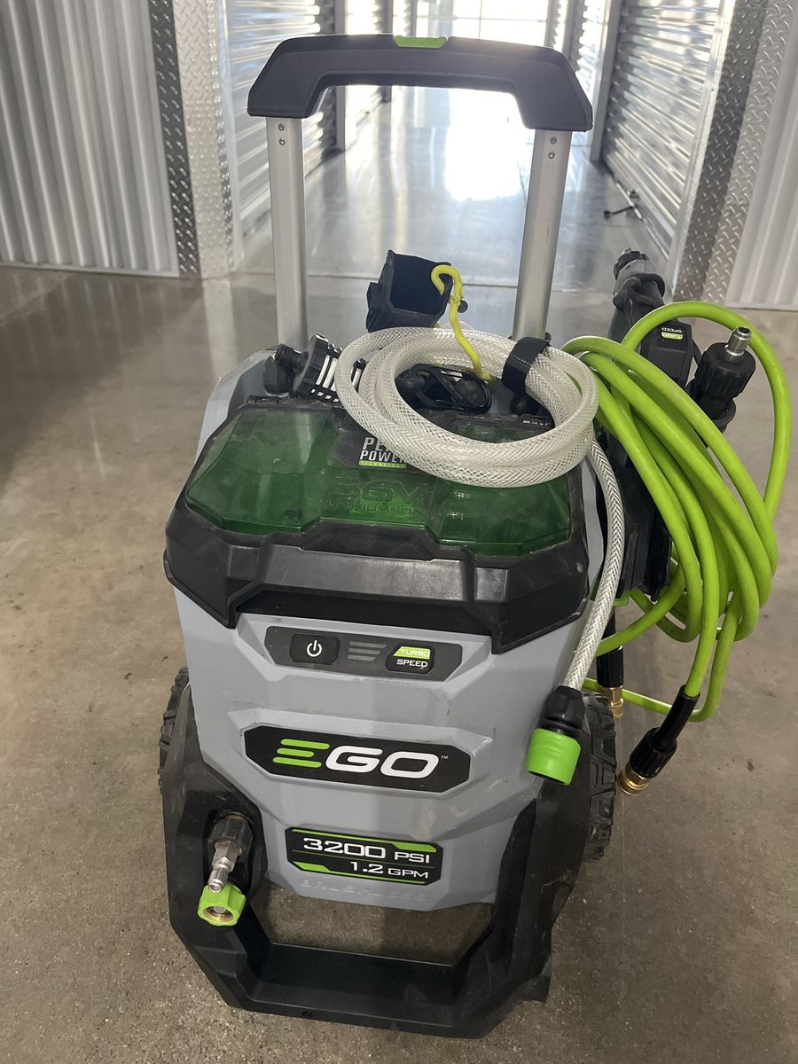 Ego Battery powered pressure washer