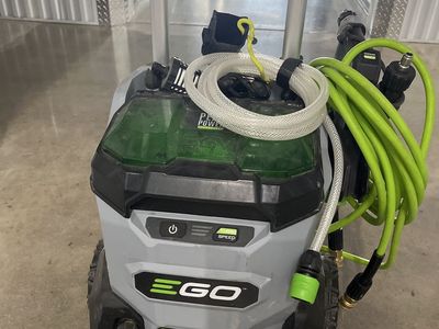 Ego Battery powered pressure washer