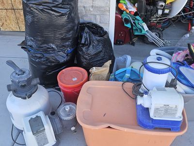 Above ground pool supplies