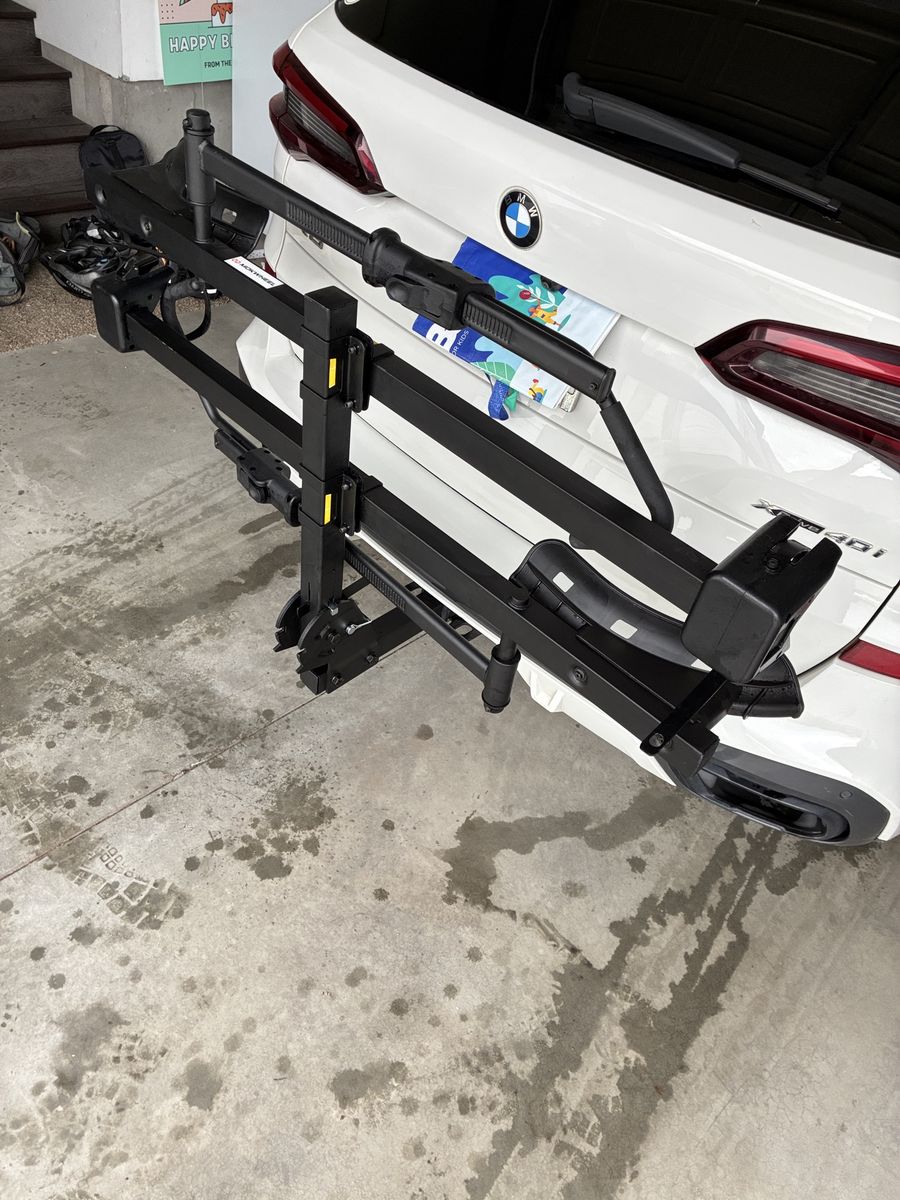 Rear e-bike rack works with all ebikes multi-brand