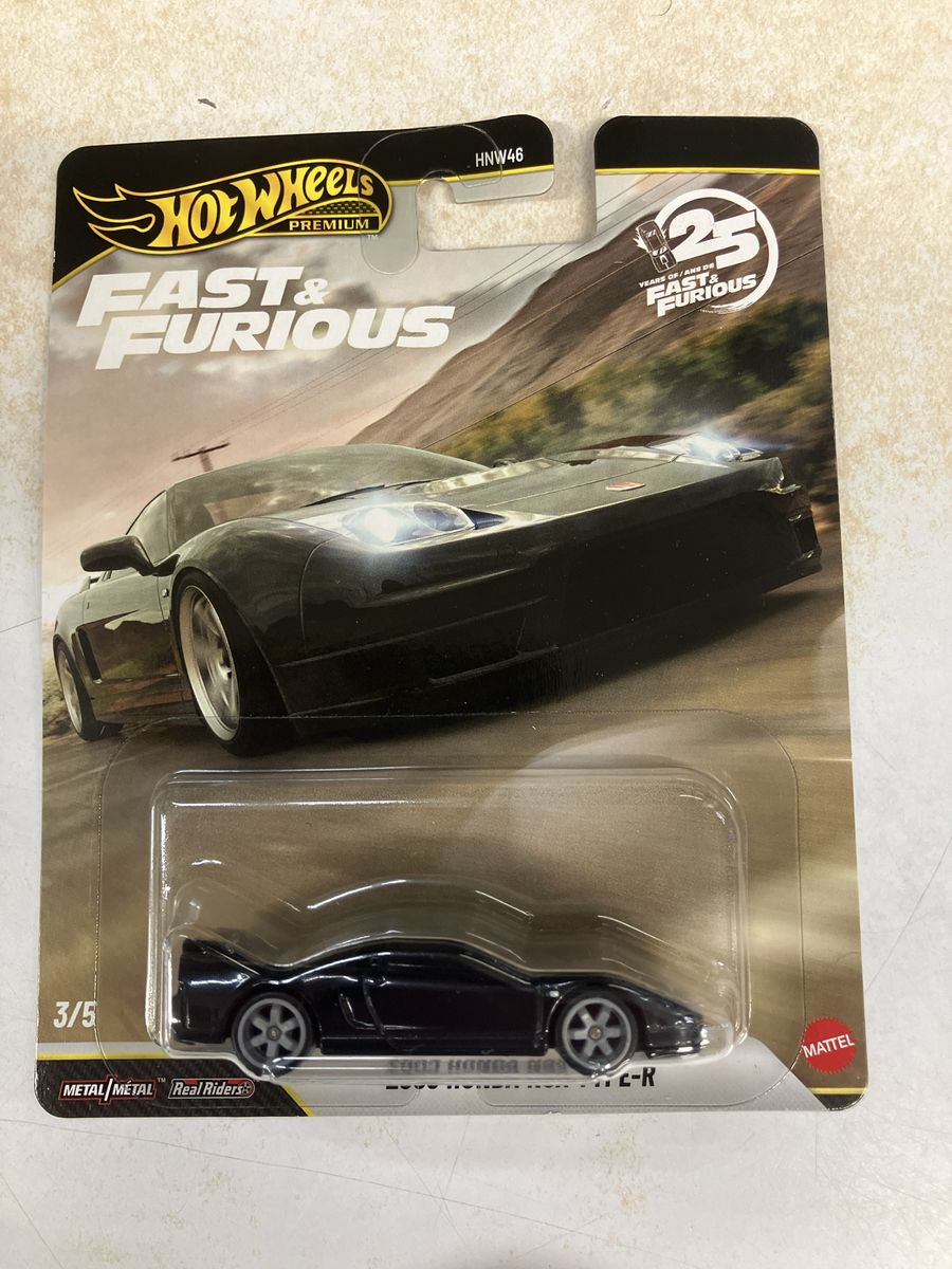 Hot Wheels Premium Fast & Furious 2003 Honda NSX-Type-R 3/5 Metal/Metal Real Riders 
