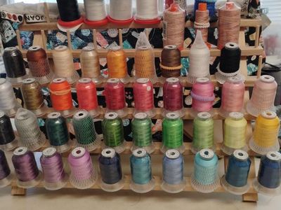 Embroidery Thread and Holder