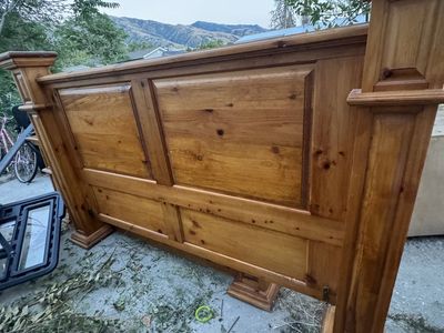 FREE! California king Bedroom Furniture Set - Bed Frame, Nightstands, Dressers