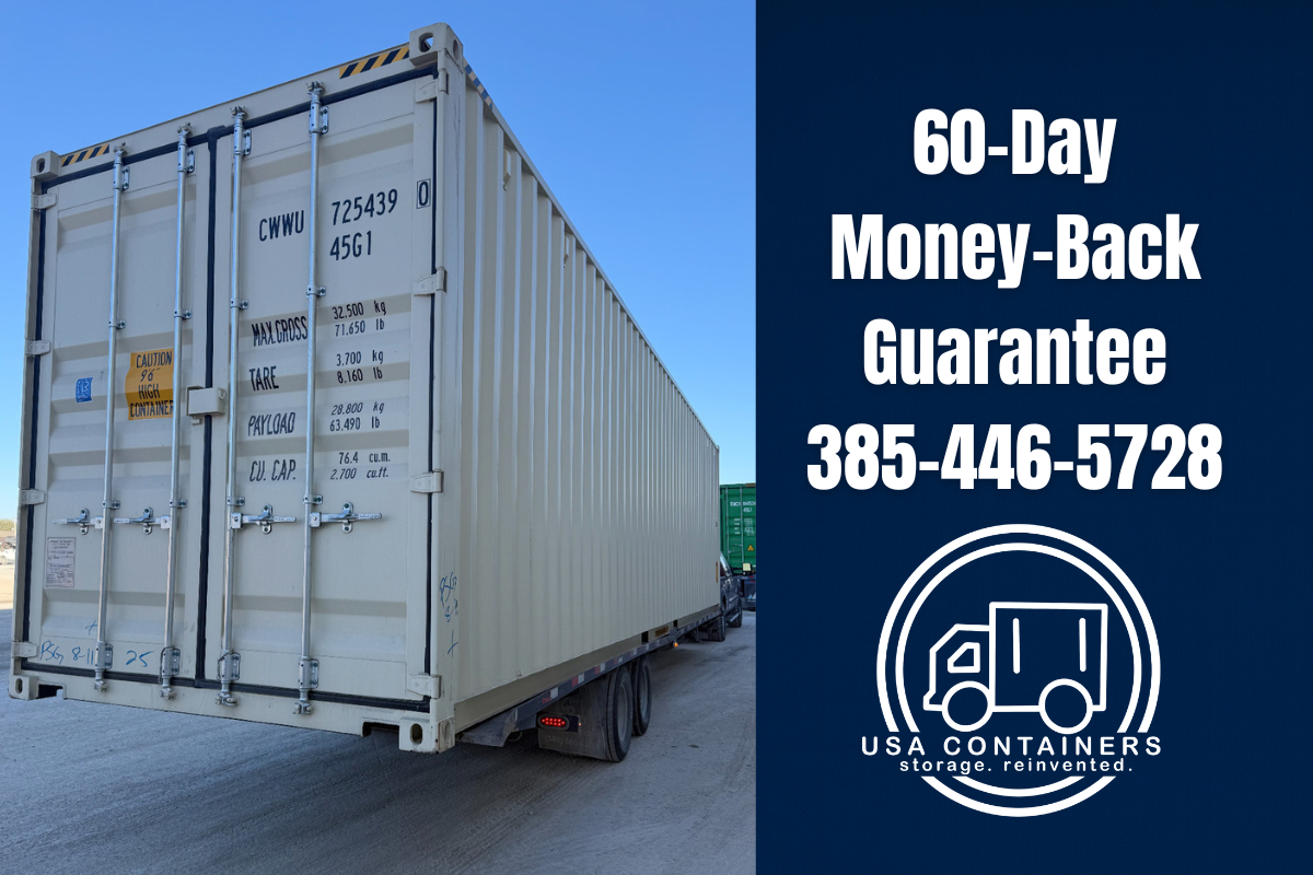 Shipping Containers in Stock 20ft 40ft – Draper – Payment on Delivery