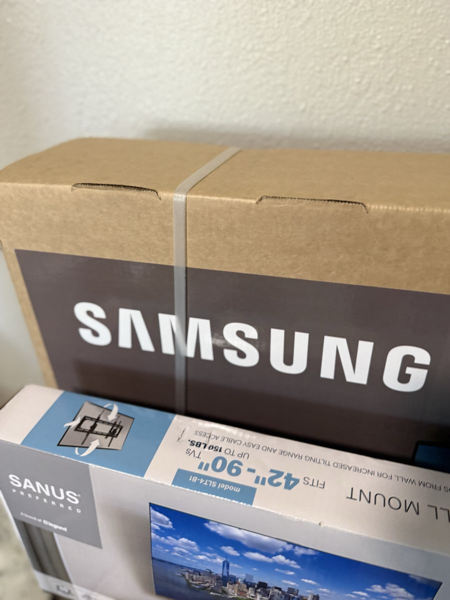 75” Brand New TV & TV Wall Mount