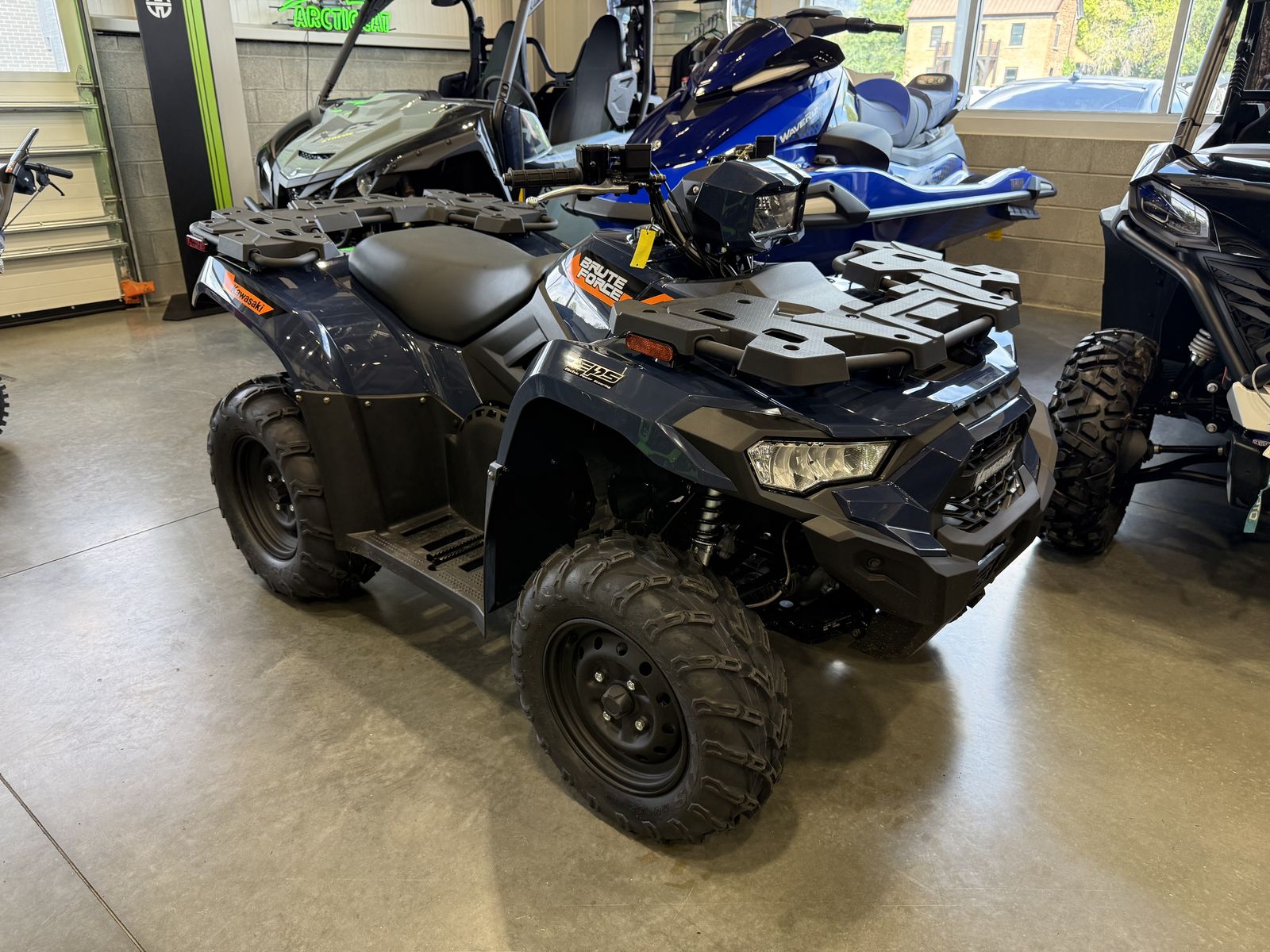 2026 KAWASAKI Brute Force 450 4X4 EPS Grayish Blue