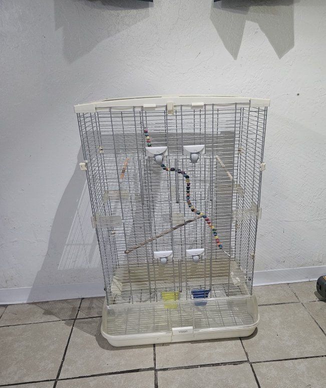 Large Vision Bird Cage