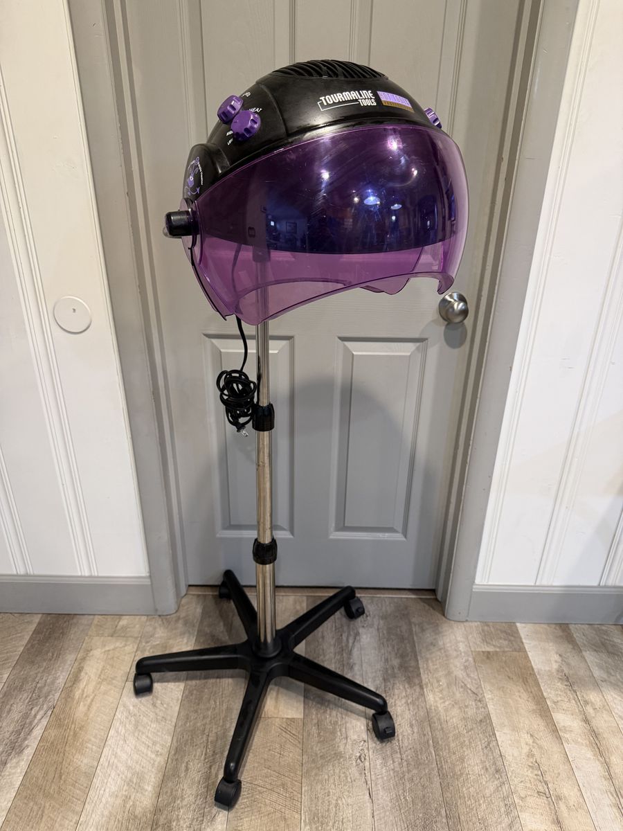 HOT TOOLS 1059 TOUMALINE IONIC PORTABLE ROLLING SALON HAIR DRYER