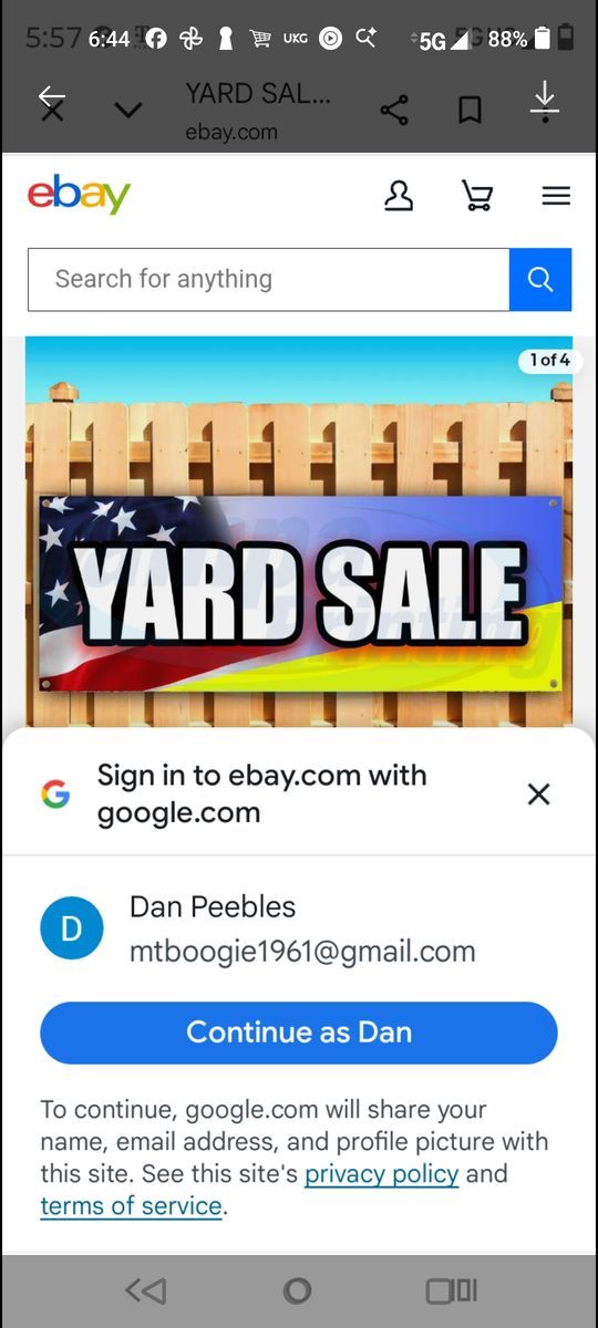 Yard Sale in  Riverton 1835 w 13550 s