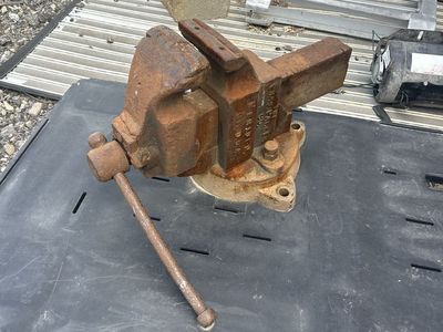 Old blacksmith vice.