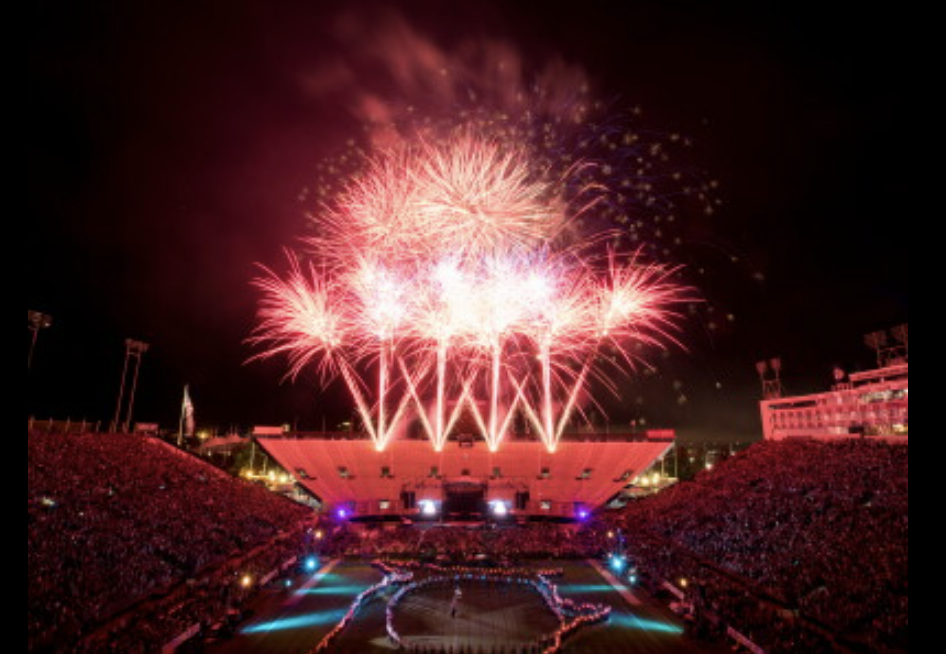 ROW 2- Tickets to Stadium of Fire 2026 - Brad Paisley & Nitro Circus - Section 31, Row 2