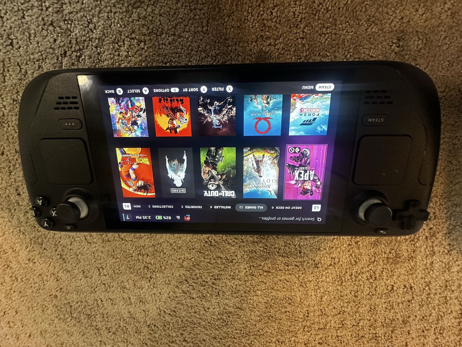 Steam Deck 512GB Portable Gaming Console with Case
