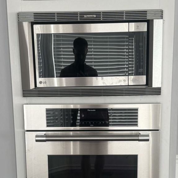 LG Smart Inverter Stainless Steel Built-In Microwave