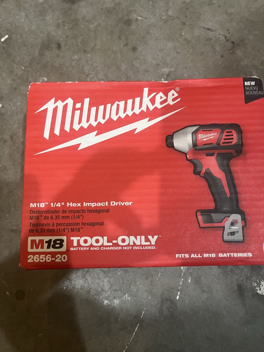 Milwaukee M18 1/4" Hex Impact Driver (Tool Only) 2656-20