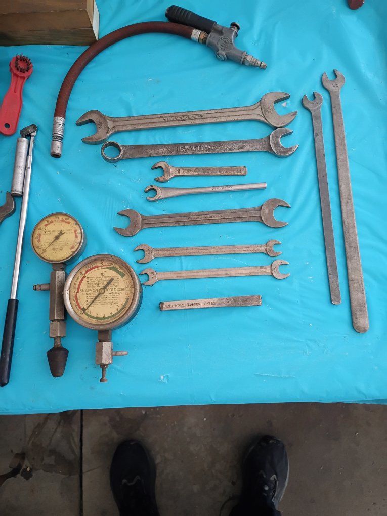 Vintage Snap On and Bluepoint Tools for your Vintage Toolbox or Wall Collection
