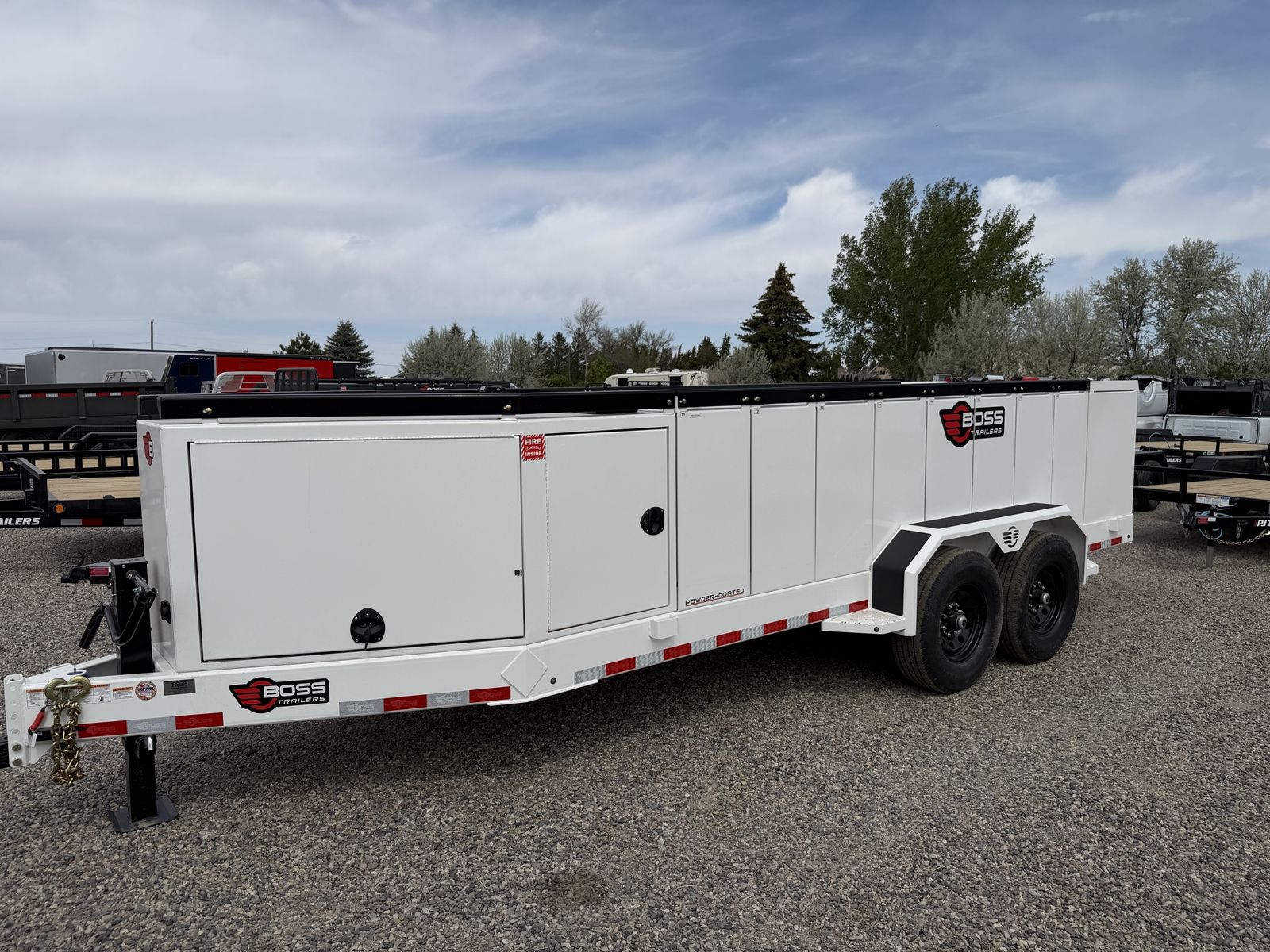 2026 Boss 880Gal Fuel Trailer