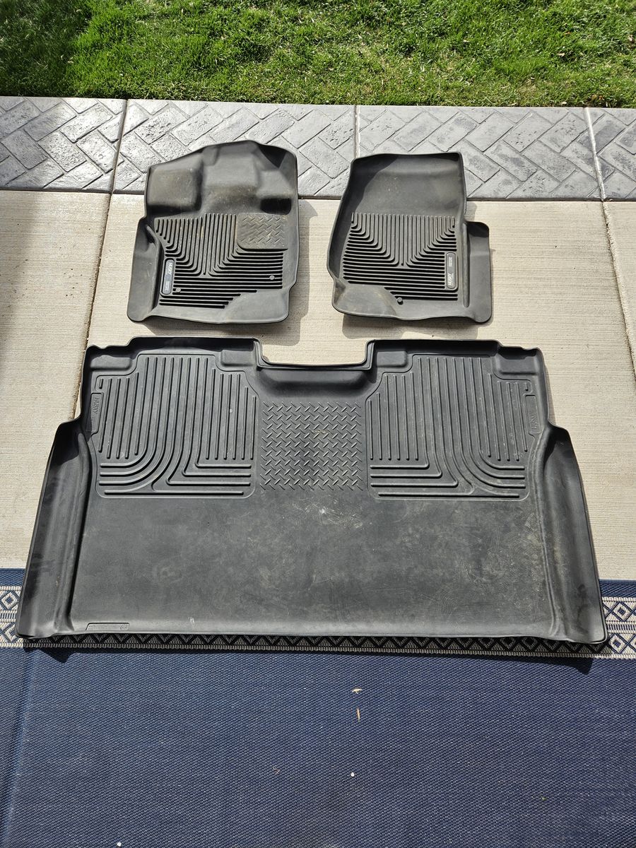 Husky Liners Floor Mats for Ford F-150 2015-2025 (Front & Rear)