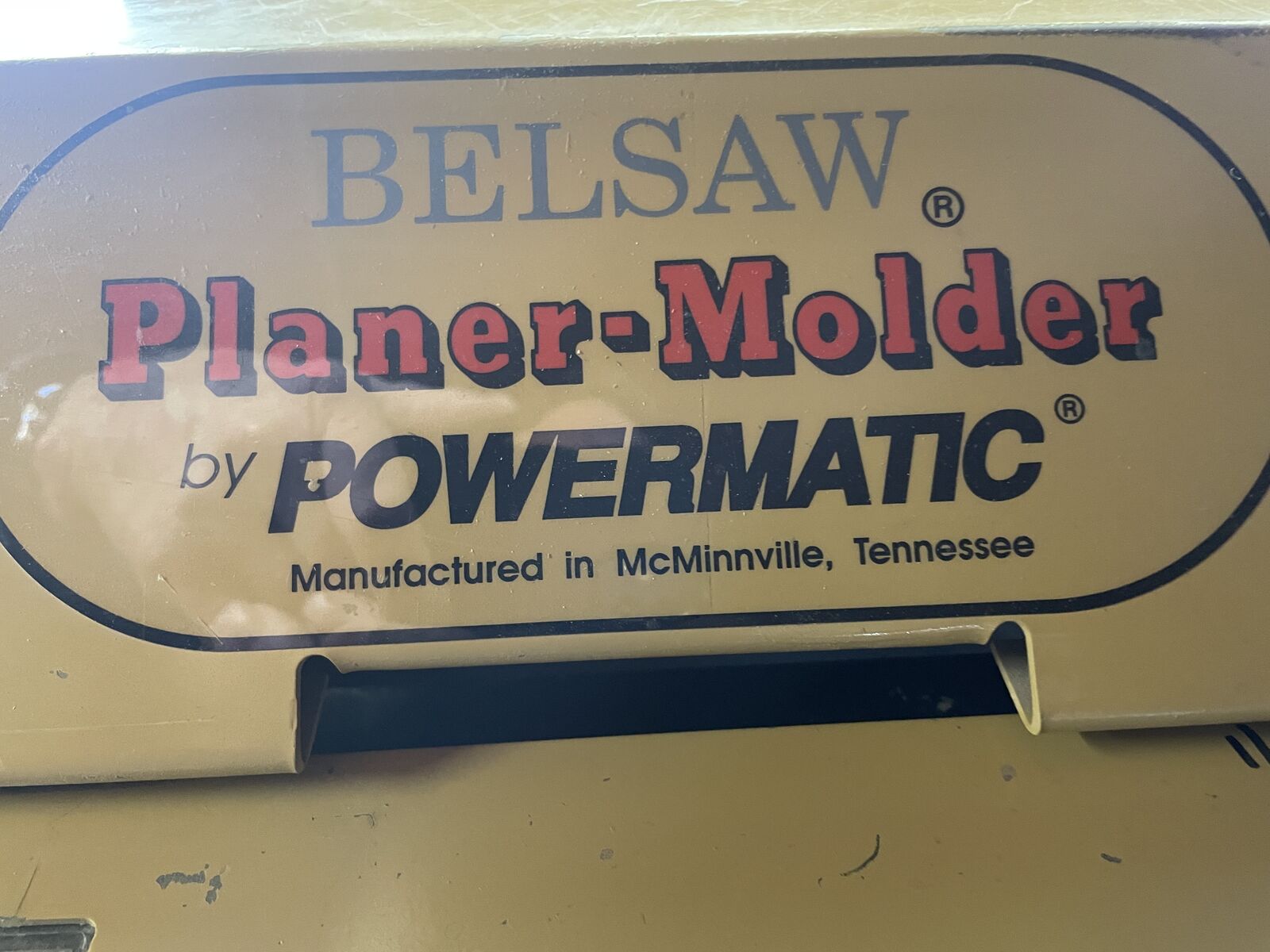 Bellsaw Powermatic Molder Planer