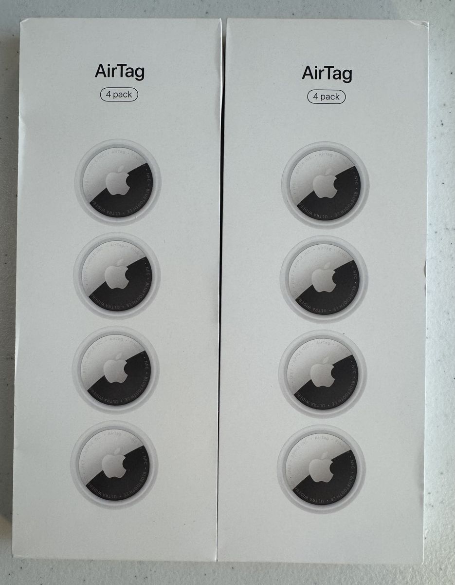 Apple AirTag 2 2nd Generation 2026 Model Pack of 4 Four