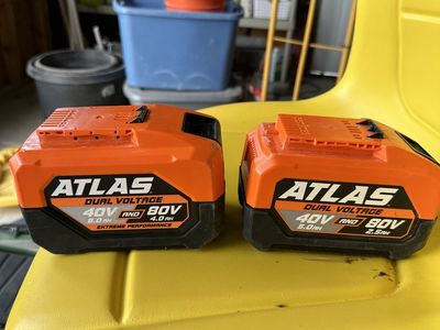 Atlas Cordless String Trimmer, Chain Saw, Pole Saw and Accessories