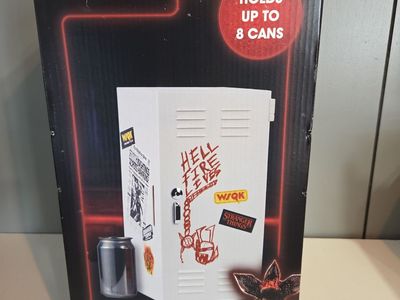 NEWLimited Edition Stranger Things Hellfire Club Locker Mini Fridge