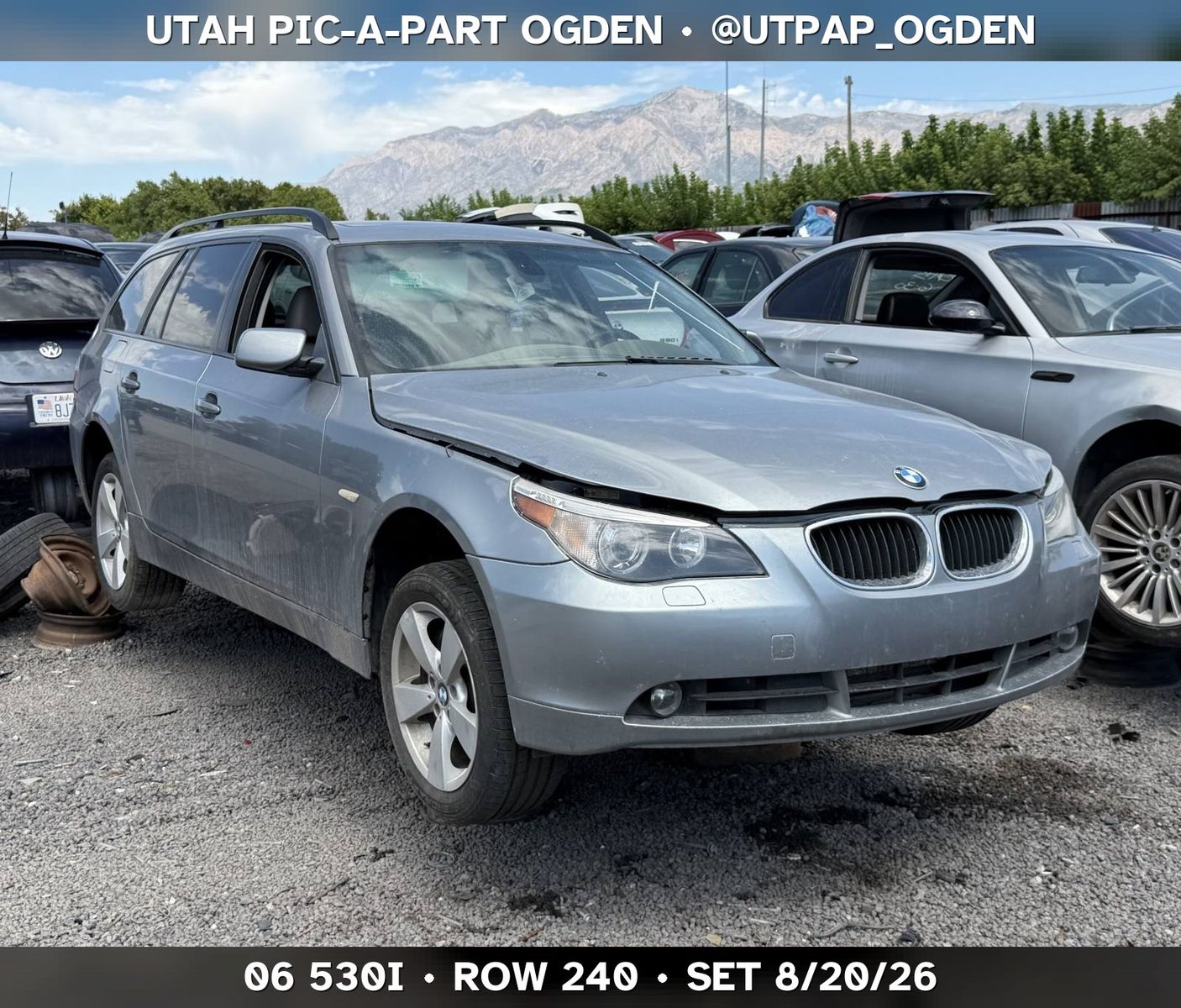 Just In! 2006 BMW 530i E60 Parts - UTPAP Ogden
