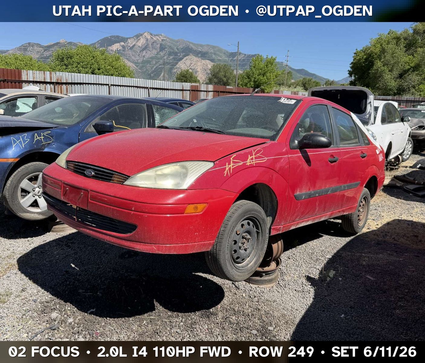 2002 Ford Focus Parts - UTPAP Ogden