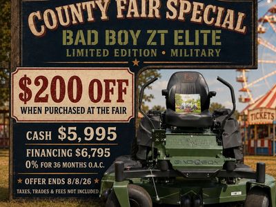Bad Boy Elite Military Mower