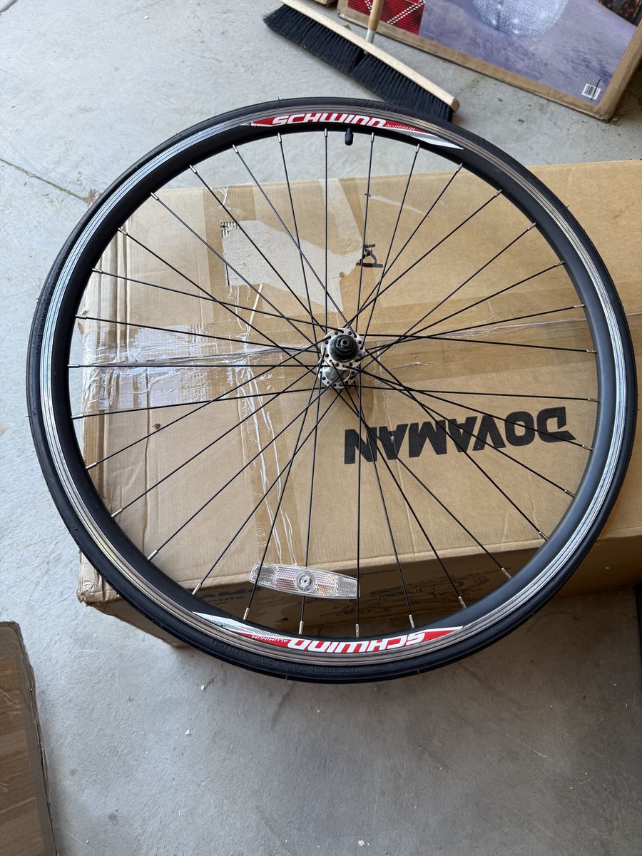 Schwinn 25in Aluminum Front Wheel And Tire