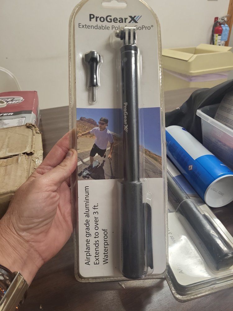 ProGearX Waterproof Selfie Stick/Monopod - Extends Over 3ft, Airplane Grade Aluminum