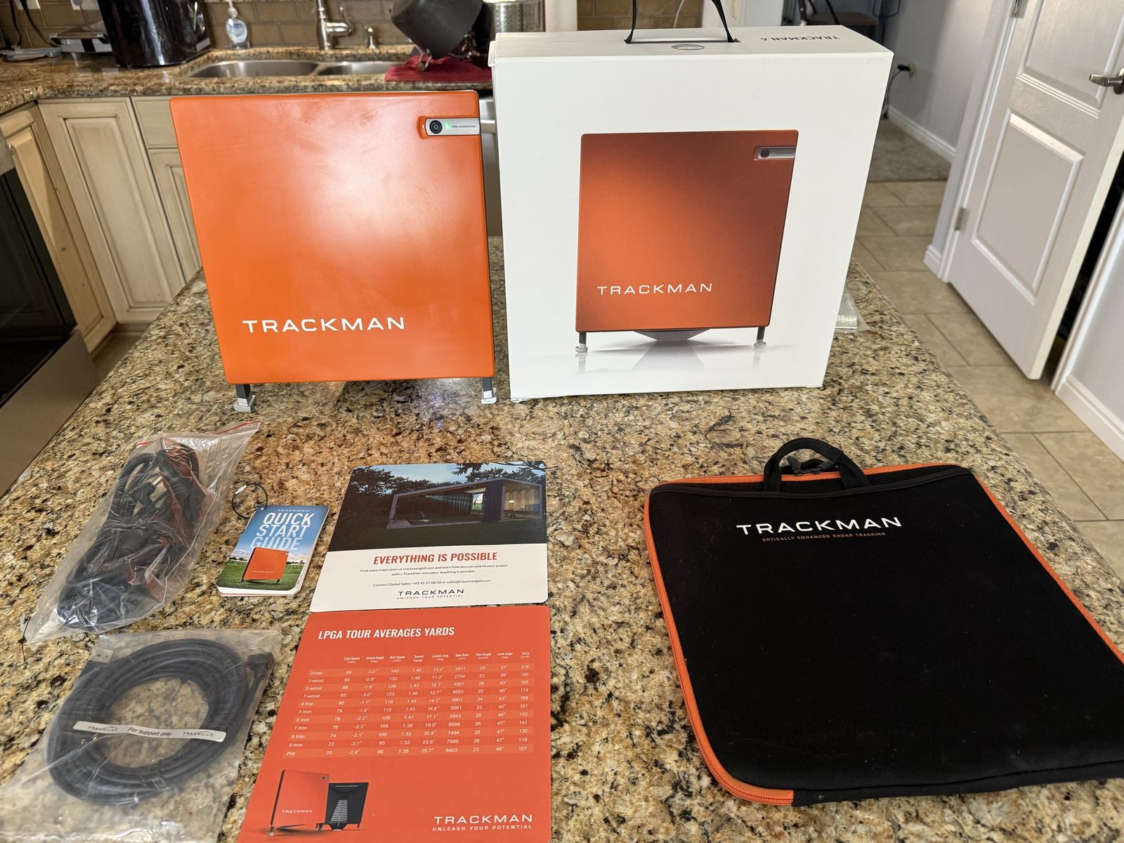 Trackman 4 golf monitor
