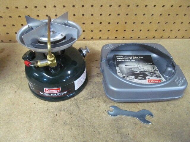 Coleman single burner stove. Model 508
