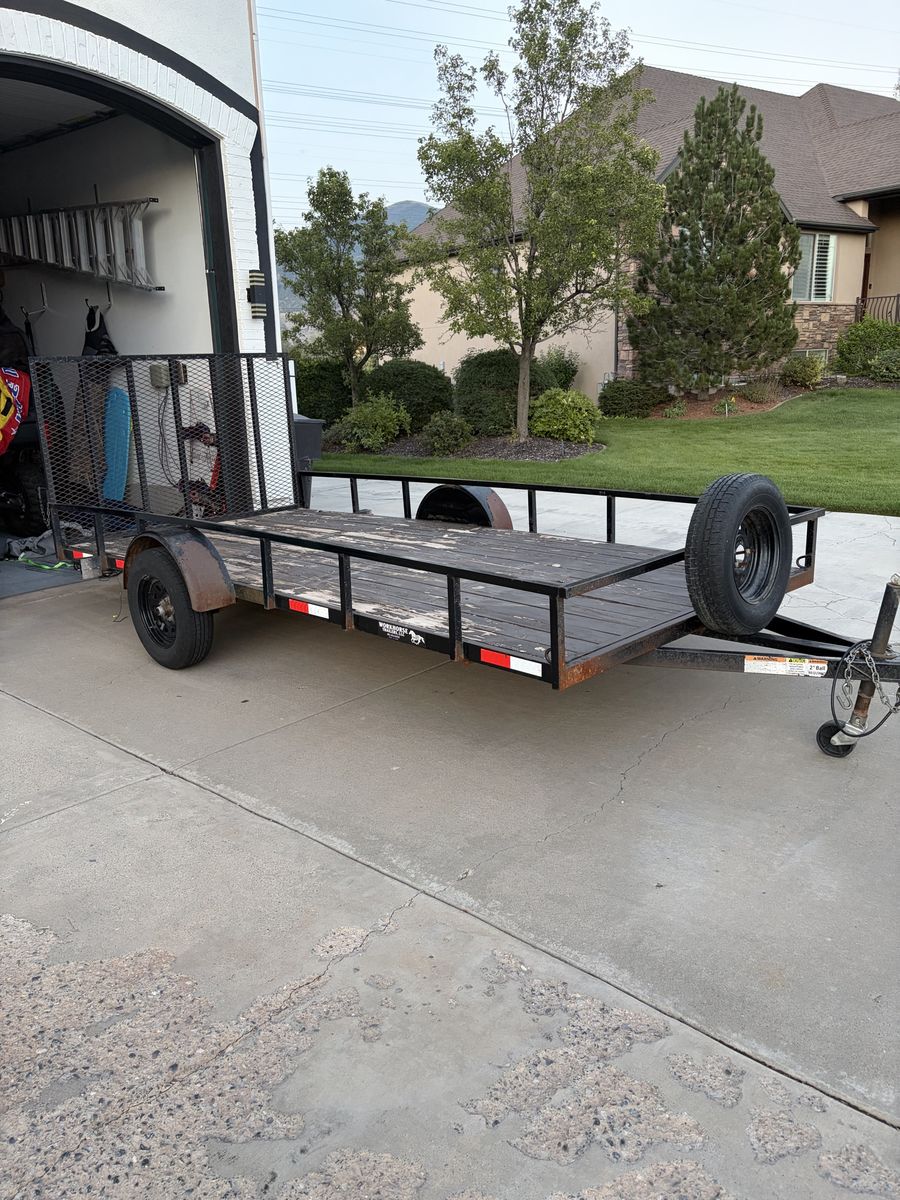 2020 6.5 x 14.5 K&S Flatbed Trailer.