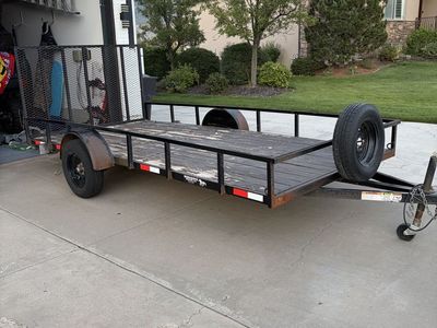 2020 6.5 x 14.5 K&S Flatbed Trailer.