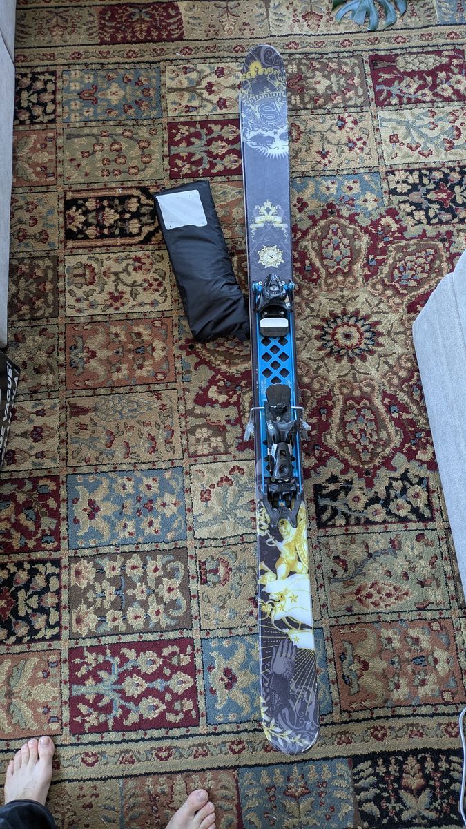 Salomon Czar 174 w/ MFD Alltimes & STH 12 bindings