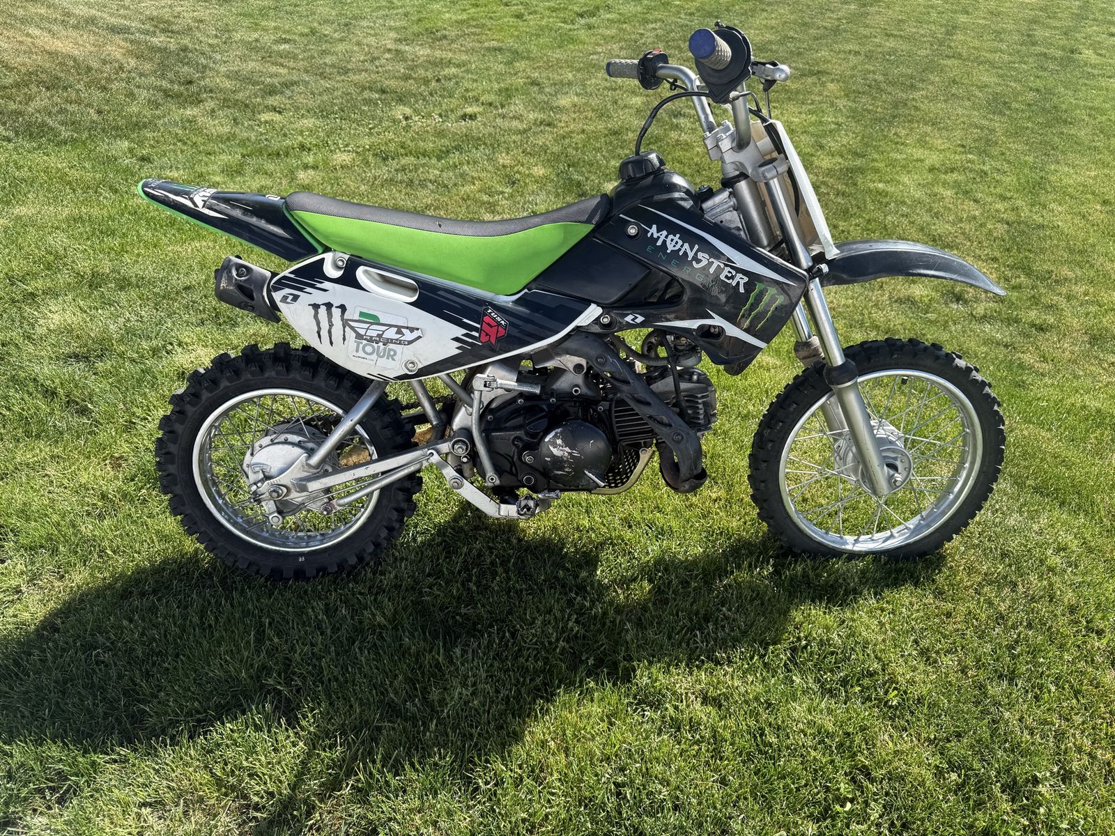 Kawasaki 110 Dirt Bike - Used, Ready to Ride