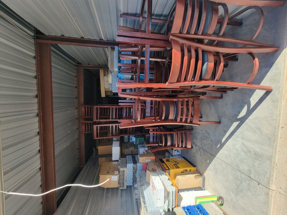 Restaurant tables/chairs, misc kitchen equipment