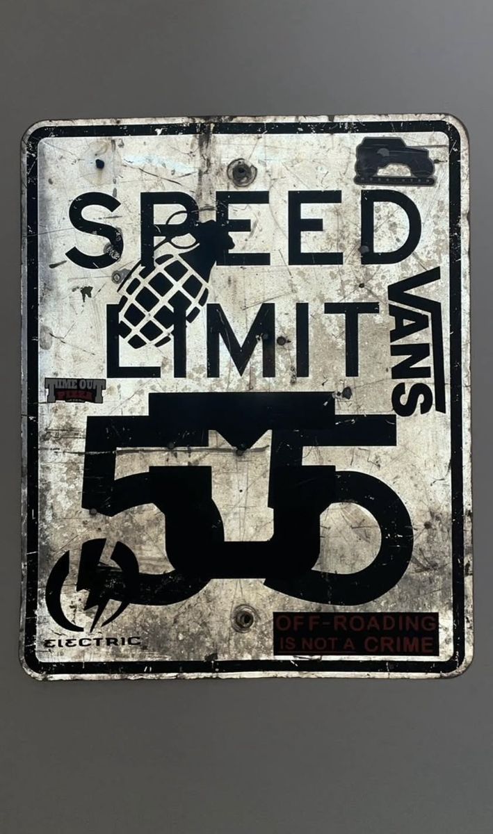 Speed Limit Signs - Man Cave Decor