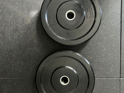 45 lbs bumper plates