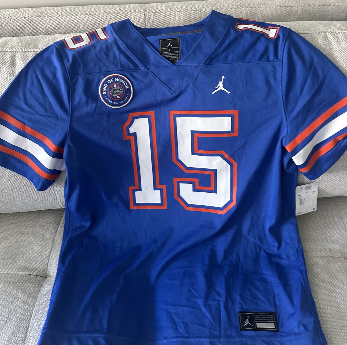 Tim Tebow Florida Gators Jordan Brand Jersey – Size Large Brand New with Tags