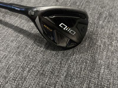 Left Hand TaylorMade Qi10 Rescue 3 Hybrid
