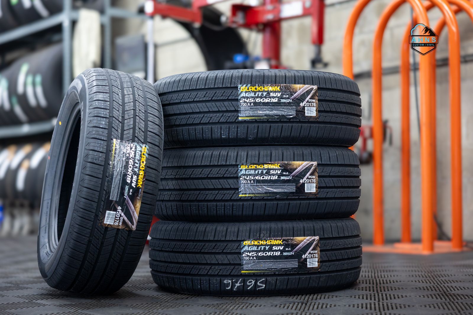 New | 245/60r18 | 60k Mileage Warranty | All Season Tires | 245 60 18 Blackhawk Tires | Hyundai | Toyota | Nissan | Honda