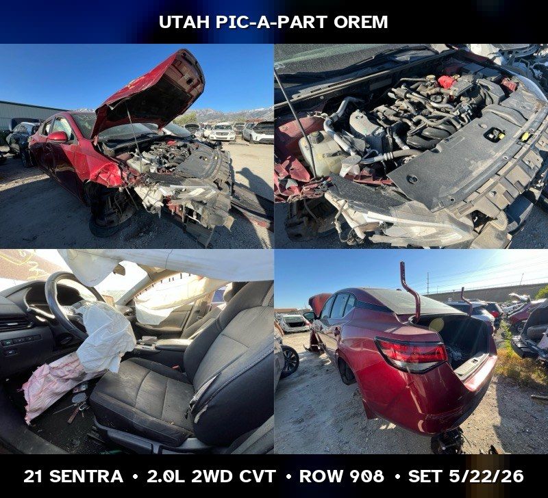 2021 Nissan Sentra Parts - UTPAP Orem