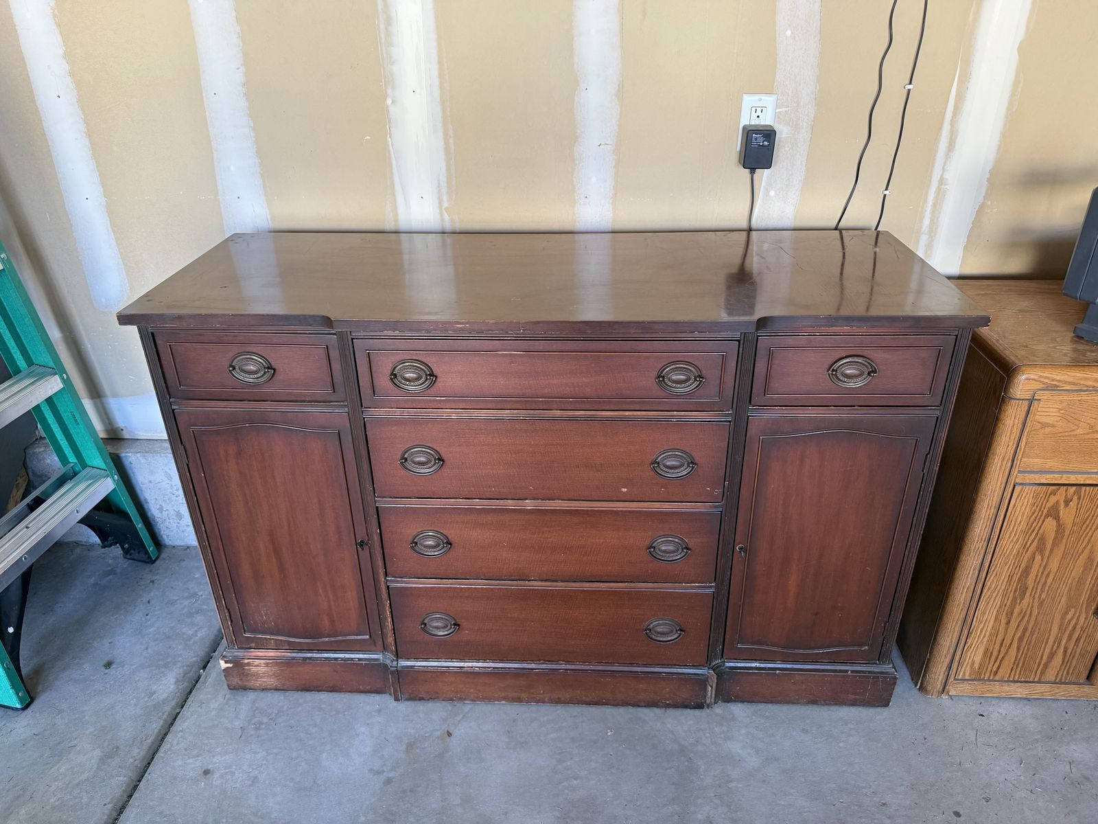 Antique Buffet Cabinet