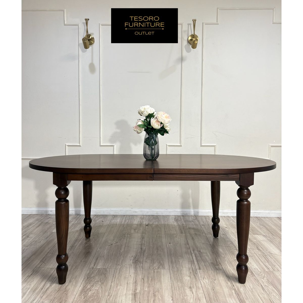 NEW WOODBURY WALNUT DINING TABLE