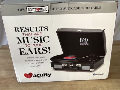 New Bluetooth Vinyl Record Player