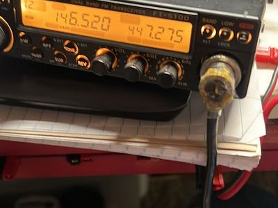 Yaesu FT-5100Transceiver Ham Radio w/ MH-27 Microphone