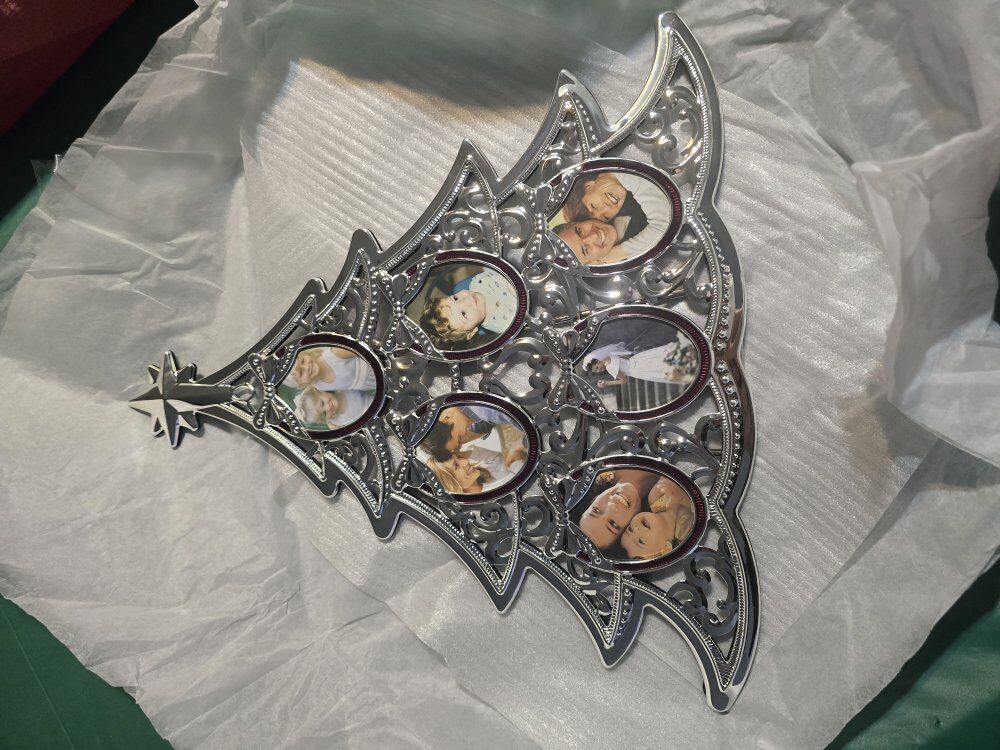 Christmas tree picture frame